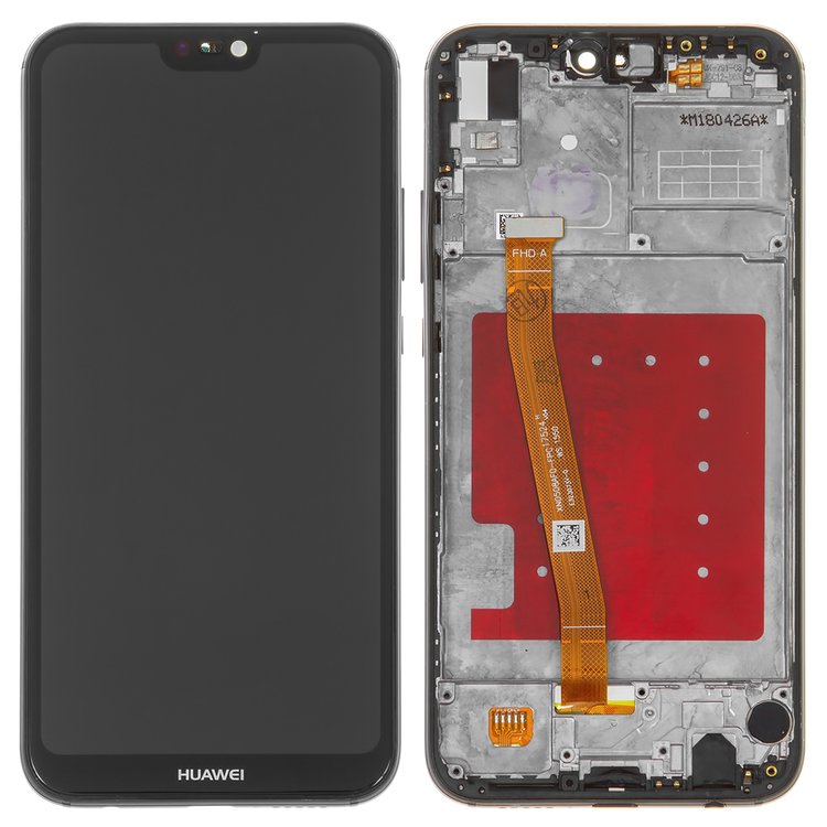 

Дисплей для Huawei P20 Lite Dual Sim (ANE-L21 / ANE-LX1) / Nova 3e с сенсором черный и рамкой