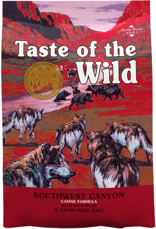 

Сухой корм для собак Taste of the Wild SOUTHWEST CANYON CANINE с говядиной 2 кг (2586-HT18)(0074198612499)