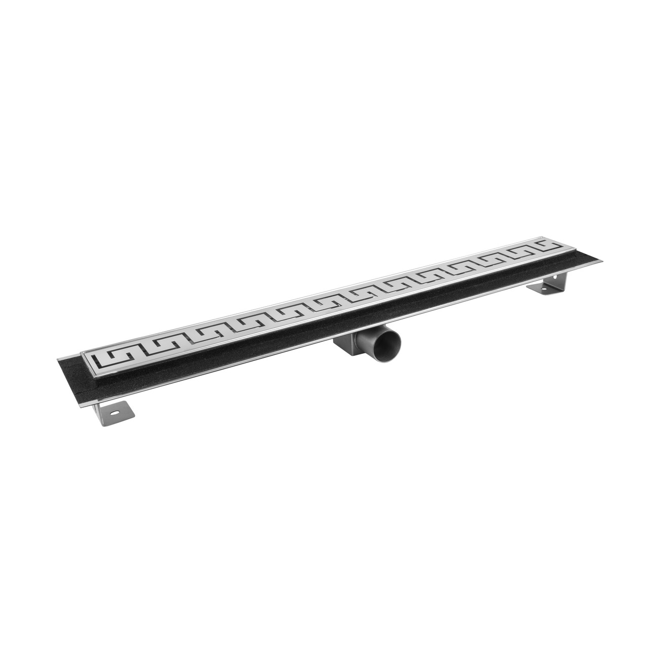 

Душевые каналы Supra-line Classic из нержавеющей стали 485мм с горизонтальным фланцем с решеткой "Венеция 1" L48501