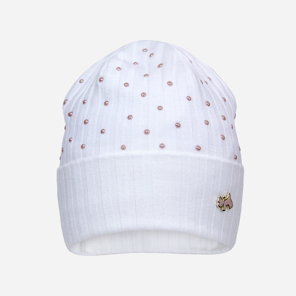 

Демисезонная шапка David's Star 21739 48 см Белая