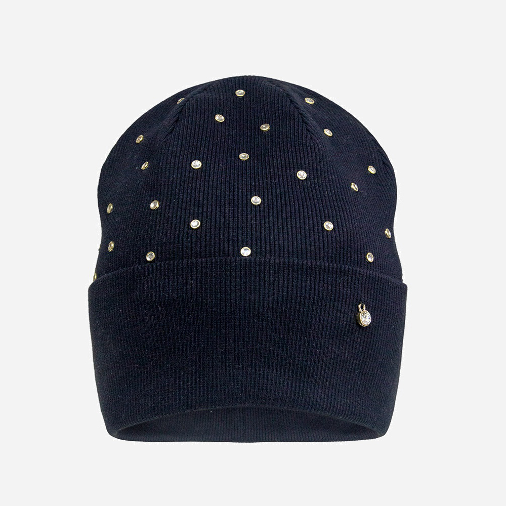 

Демисезонная шапка David's Star 21717 54 см Черная