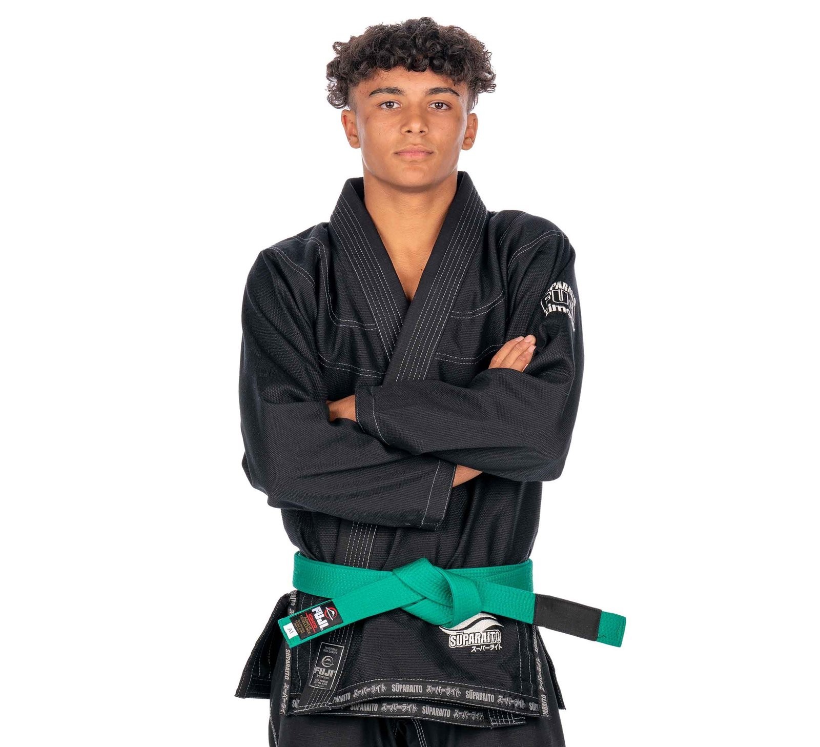 

Кимоно для детей Suparaito Kids Black BJJ Gi Black C1