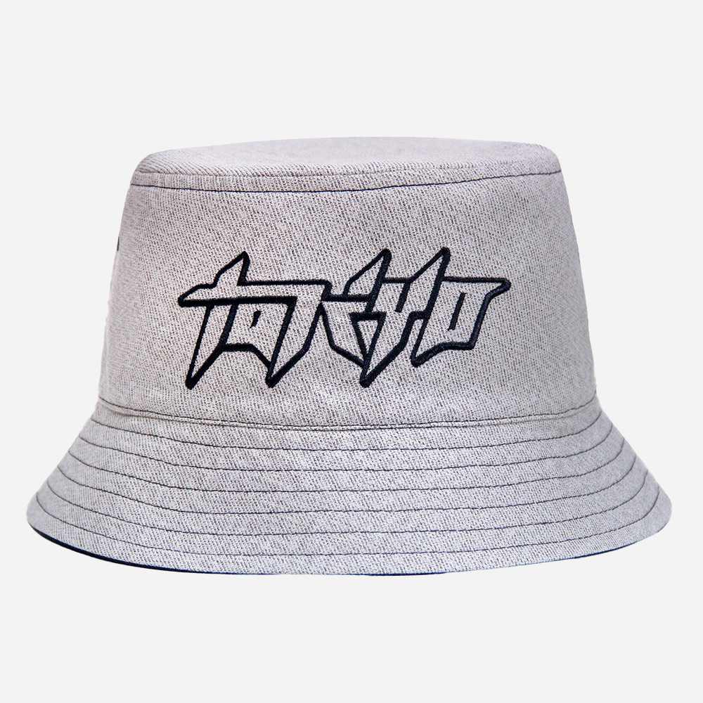 

Панама двухсторонняя David's Star 21721 56 см Черный/Серый