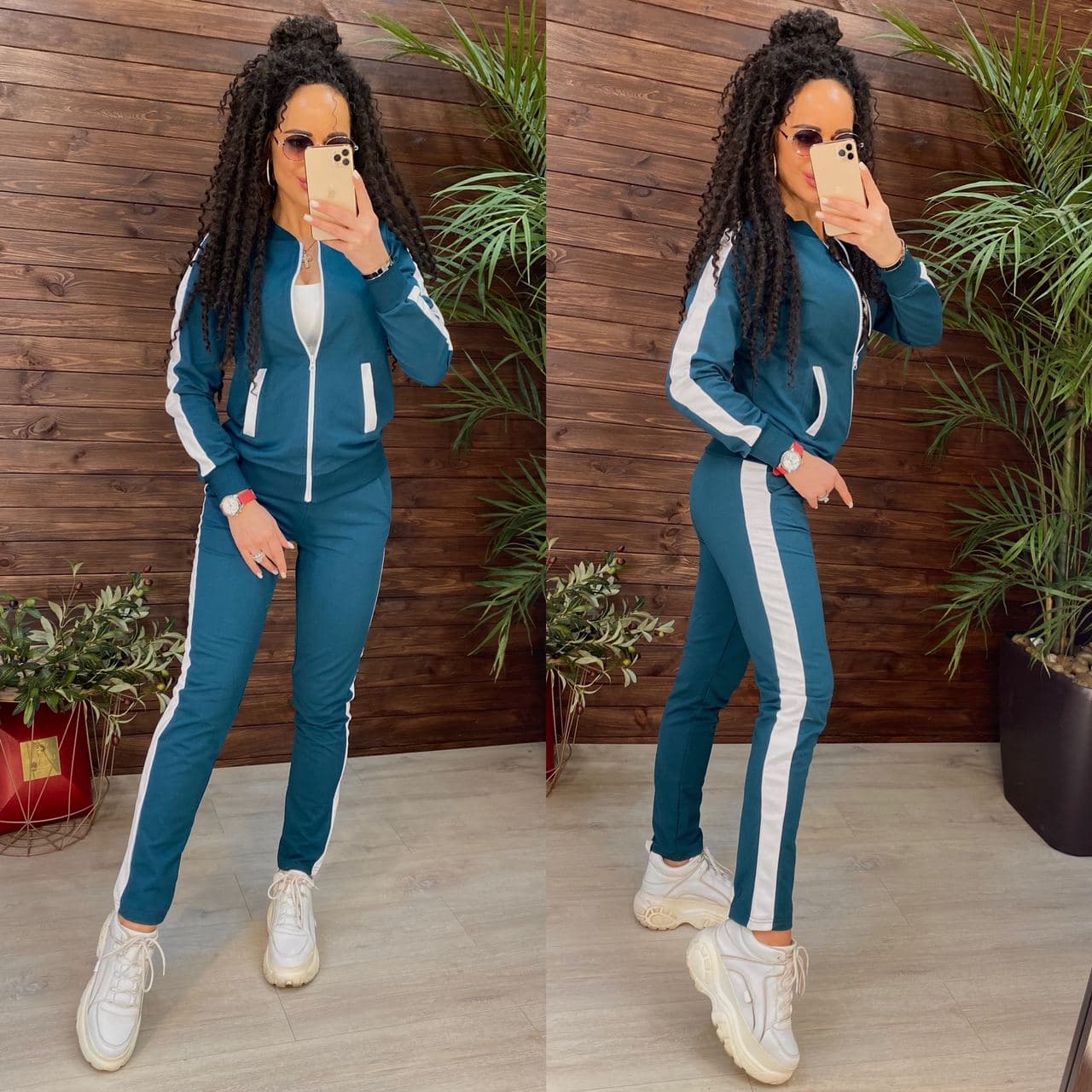 

Fashions • Спортивный костюм Алвина Fashions  изумрудный (№11235тк, Fashions • Спортивный костюм Алвина Fashions XL изумрудный (№11235тк)