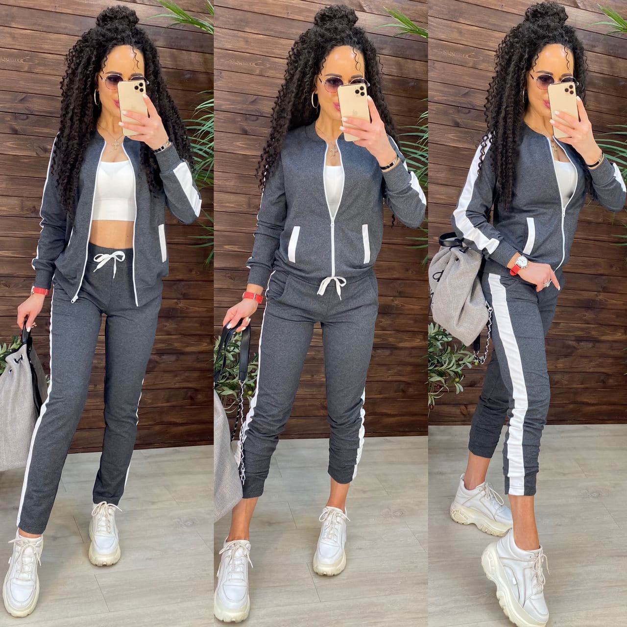 

Fashions • Спортивный костюм Алвина Fashions  графит (№11235тк, Fashions • Спортивный костюм Алвина Fashions L графит (№11235тк)