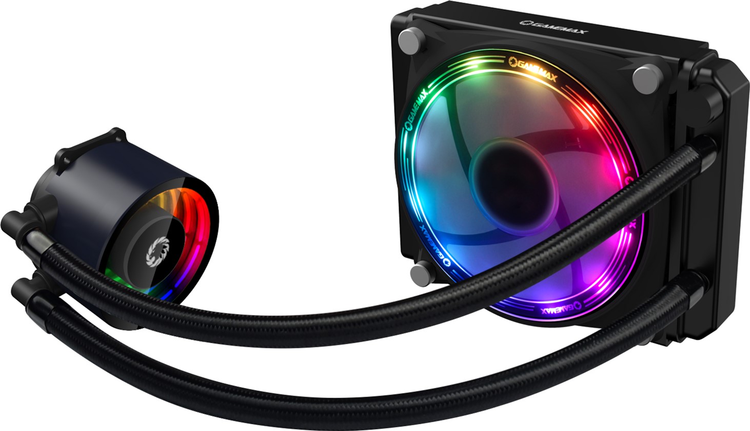 

Система жидкостного охлаждения GameMax IceHill 120 Rainbow