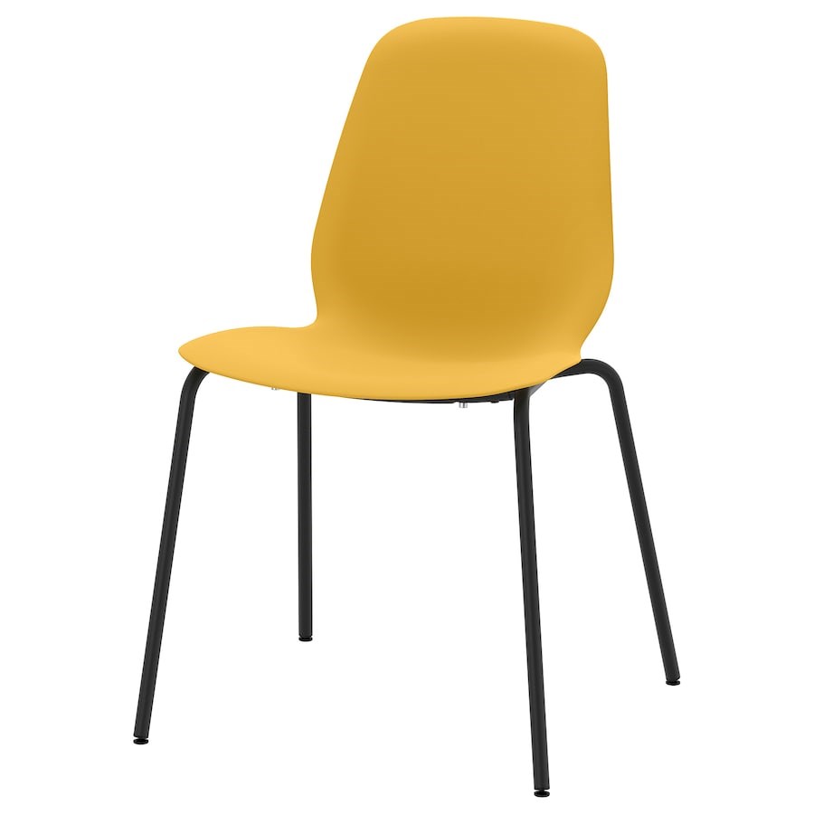 

Стілець IKEA LEIFARNE темно-жовтий / чорна Broringe (093.041.96)