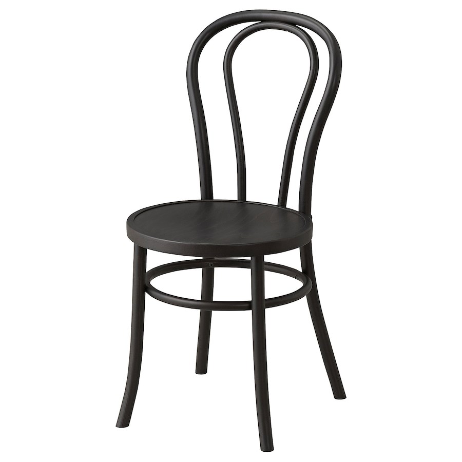 

Стілець IKEA BJURAN коричнево-чорне (405.182.27)