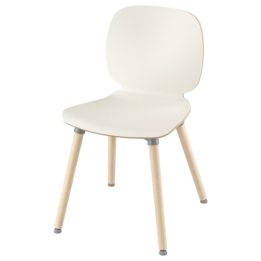 

Стілець IKEA SVENBERTIL білий / Ernfrid береза (591.977.02)