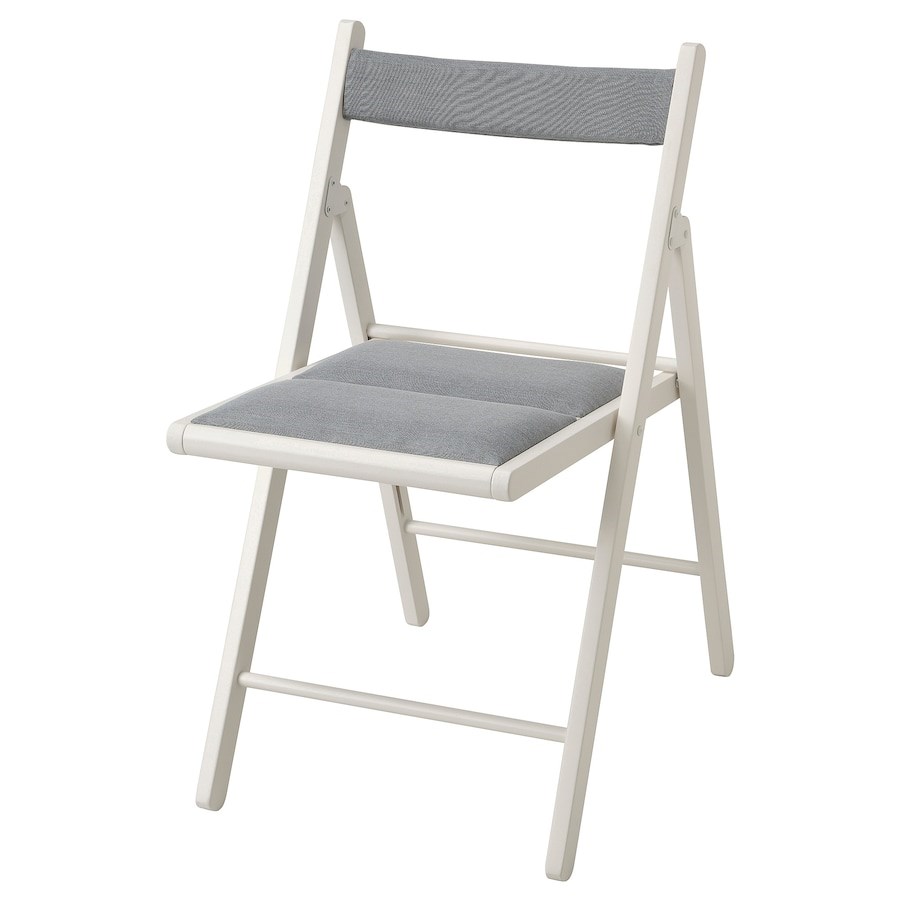 

Стілець складаний IKEA TERJE білий / Knisa світло-сірий (804.569.82)