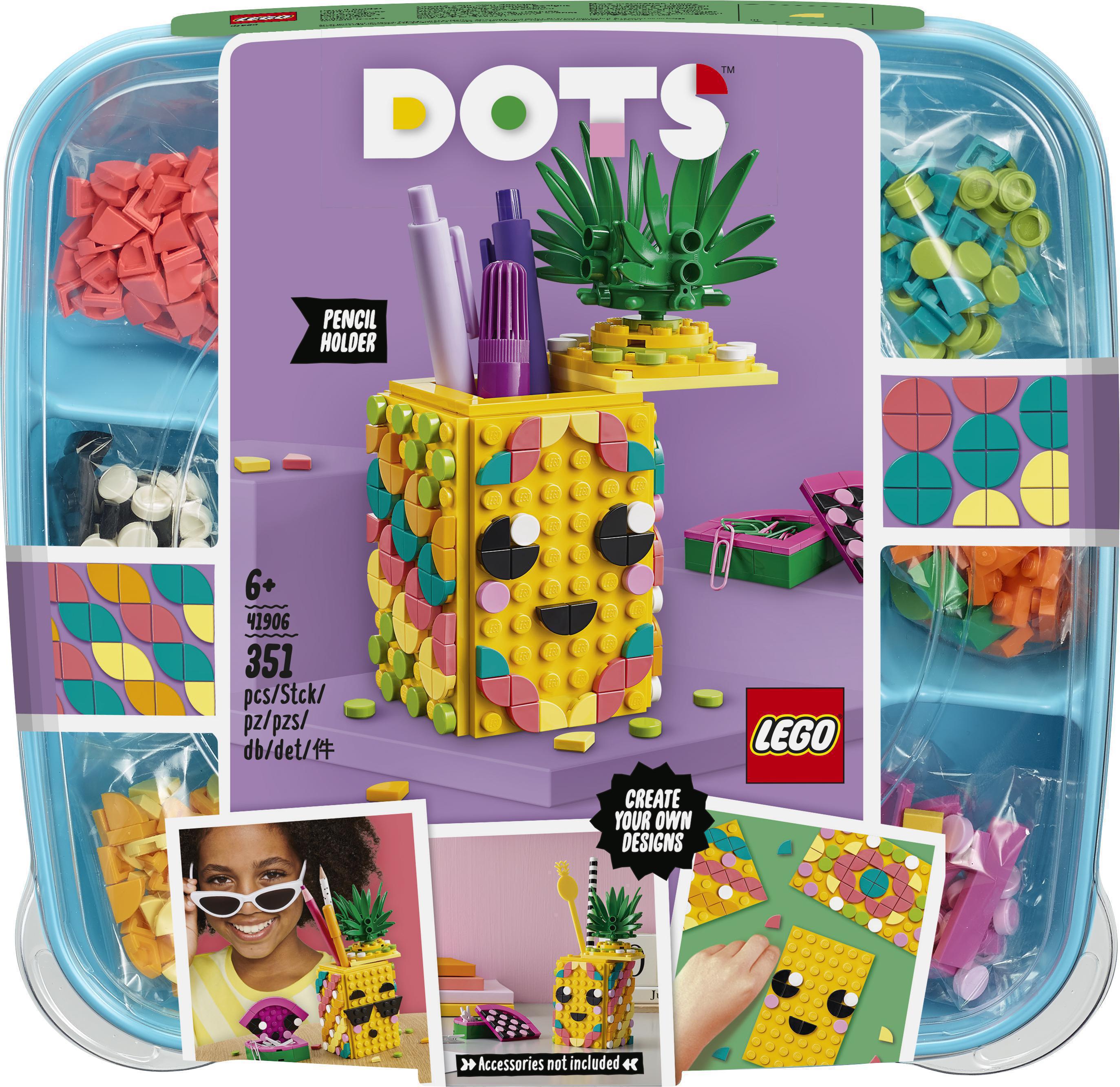 

Подставка для карандашей LEGO DOTs Ананас 351 деталей (41906)