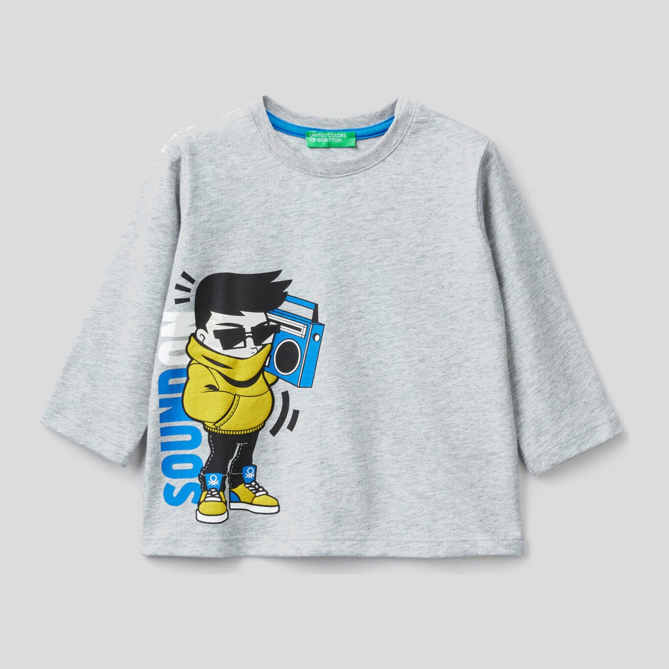 

Футболка с длинными рукавами United Colors of Benetton 3I1XC15DV.P-501 100 см XX
