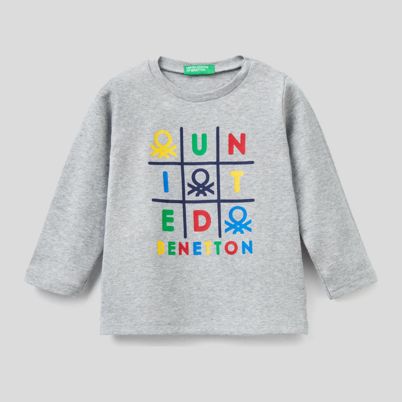 

Футболка с длинными рукавами United Colors of Benetton 3I9WC15BU.P-501 82 см