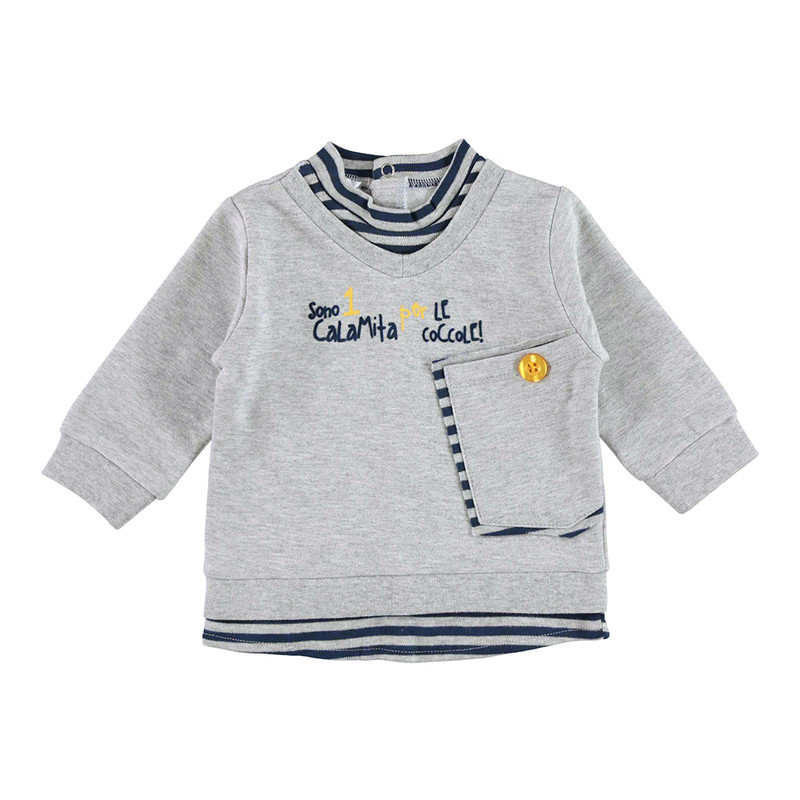 

Світшот для хлопчика 80 см. сірий (4.V255.00/8992/12)