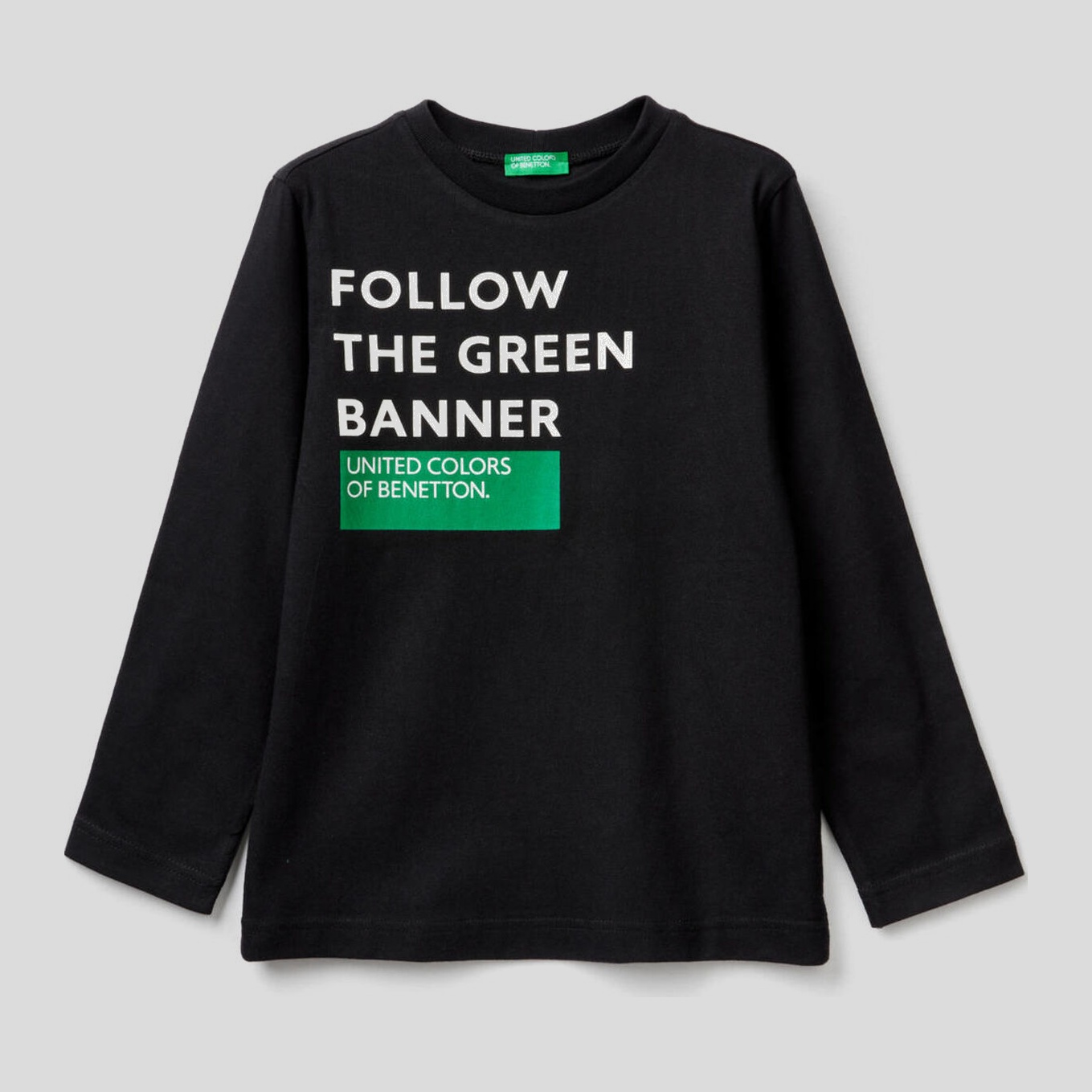 

Футболка с длинными рукавами United Colors of Benetton 3VTEC15B7.G-100 110 см XS
