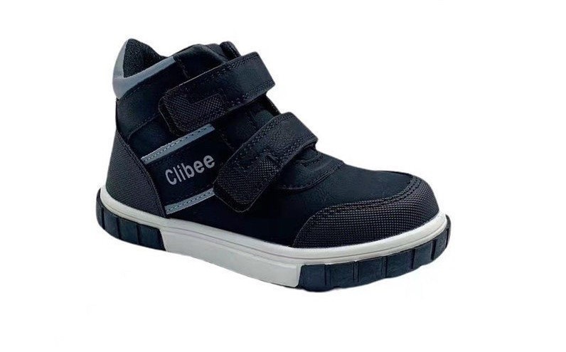 

Ботинки для мальчика Clibee 533 P bl-grey черные р. 30-19,5 см