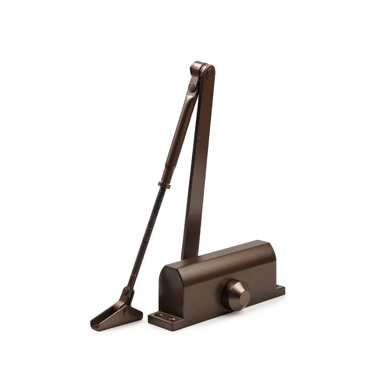 

Доводчик Дверной En3 40-60 Кг Коричневый Brown С Фиксацией 120С Siba Sb-1004S Bown N