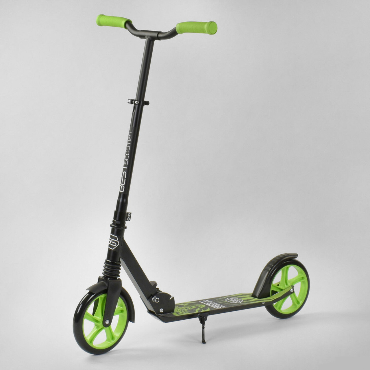 

Самокат Best Scooter Wolf 21478 Складной, Амортизатор, Подножка