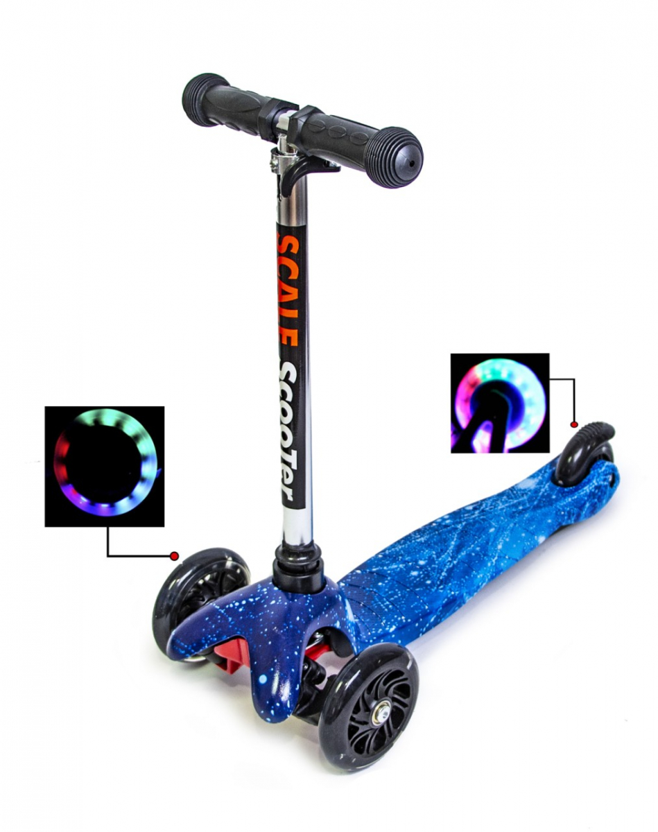 

Детский самокат Scooter Micro Mini с рисунком Космос