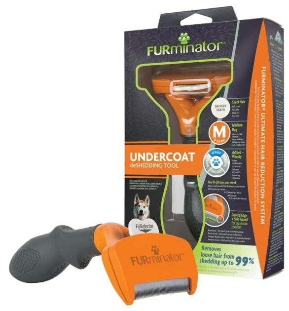 

FURminator Short Hair Dog M фурминатор для короткошерстных собак средних пород
