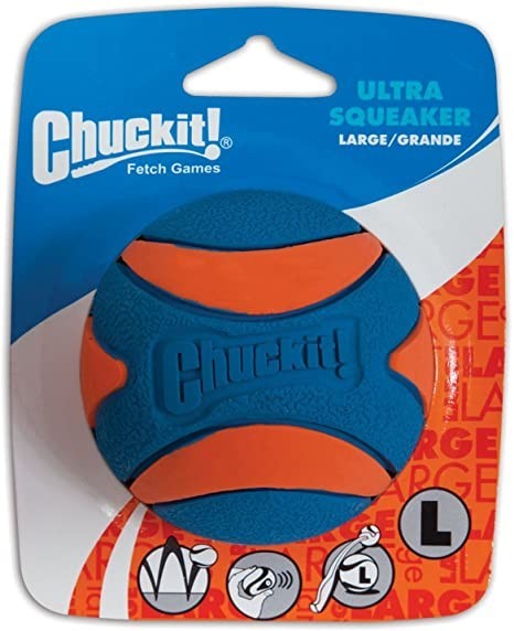

Мяч пищащий Chuckit Ultra Squeaker Ball L (7,6см)