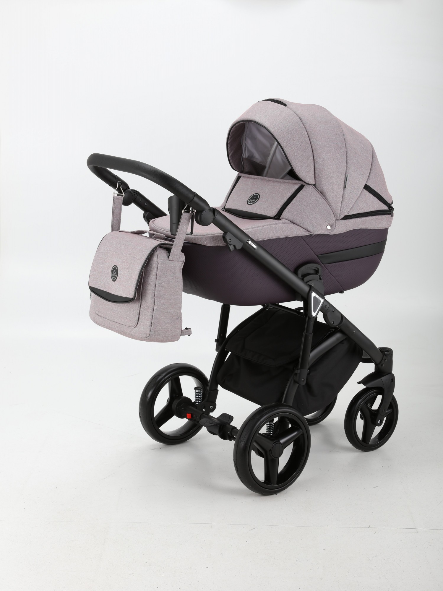 

Коляска Adamex Cortina CT-224 2 в 1 Сиреневый