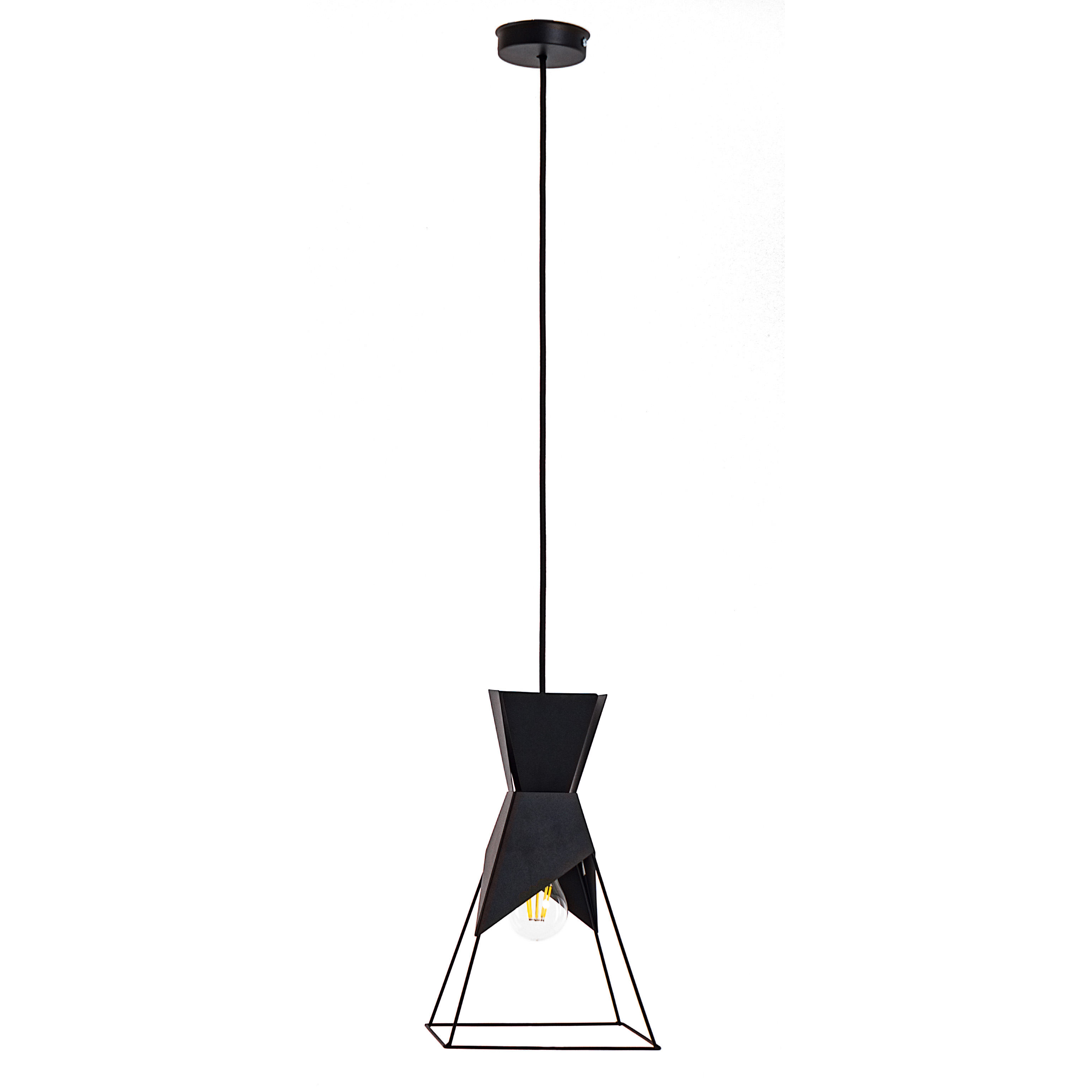 

Потолочный подвесной светильник Atma Light серии Audrey P200 Black