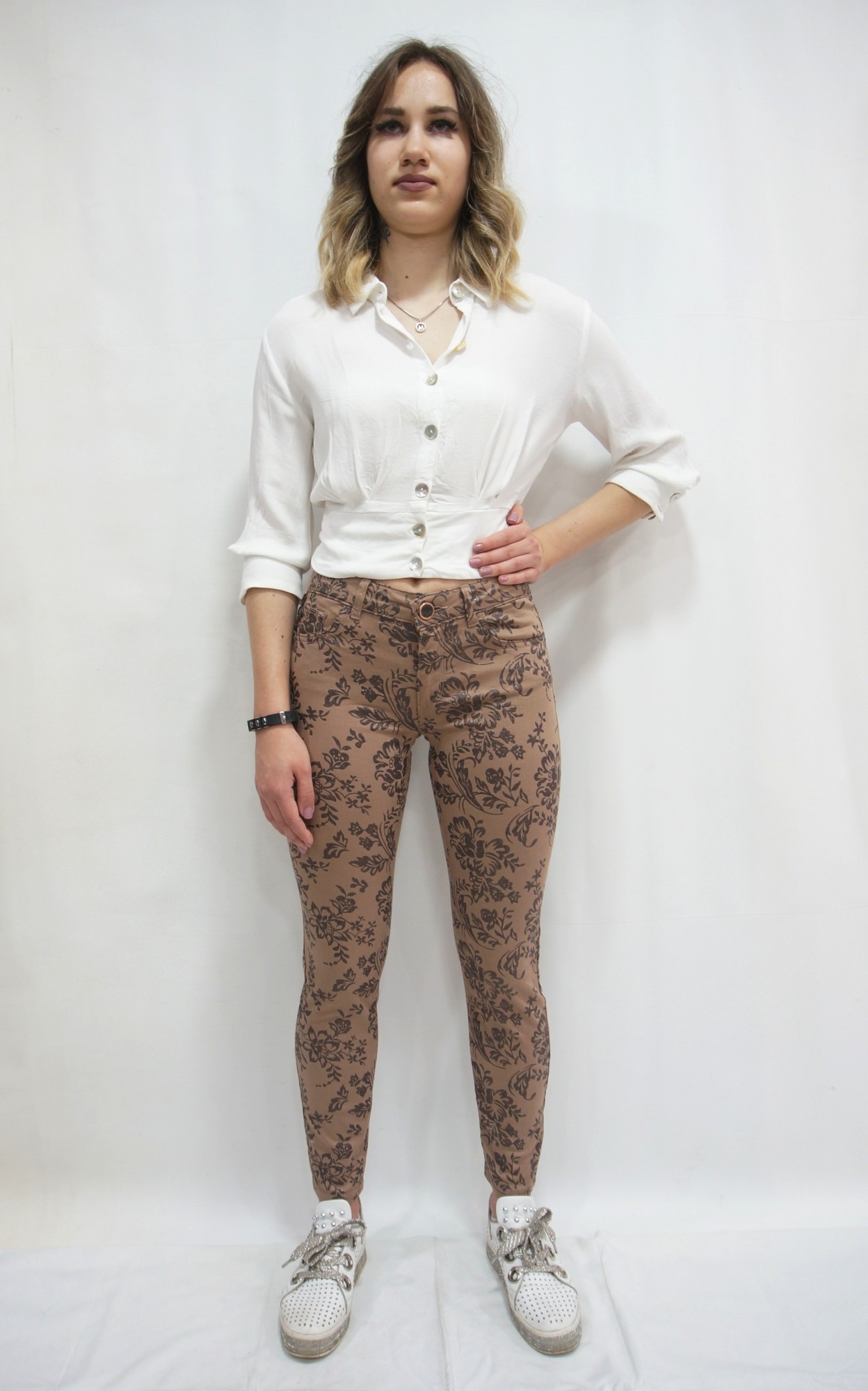 

Джинсы MOS MOSH Victoria Glam Flower Pant  темно-бежевый 1903/21, Джинсы MOS MOSH Victoria Glam Flower Pant 29 темно-бежевый 1903/21