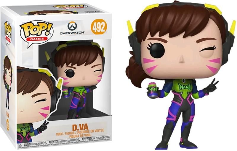 

Коллекционная фигурка Funko POP! Vinyl: Games: Overwatch S5: Nano Cola D.Va (Exc) 37434