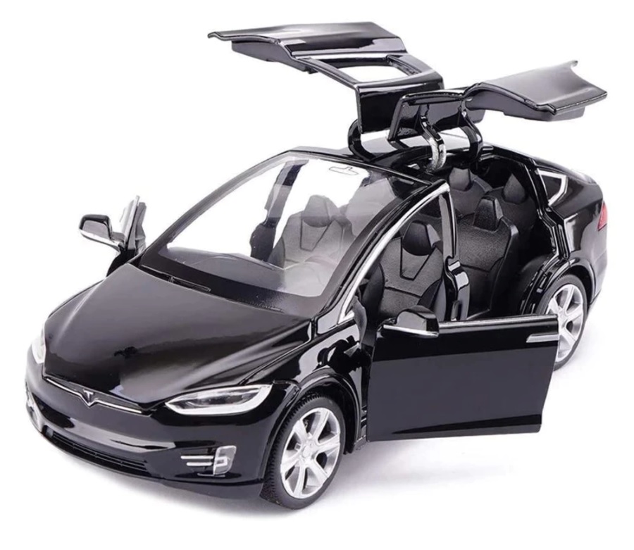 

Инерционная модель Tesla model X 1/32 автопром 6603