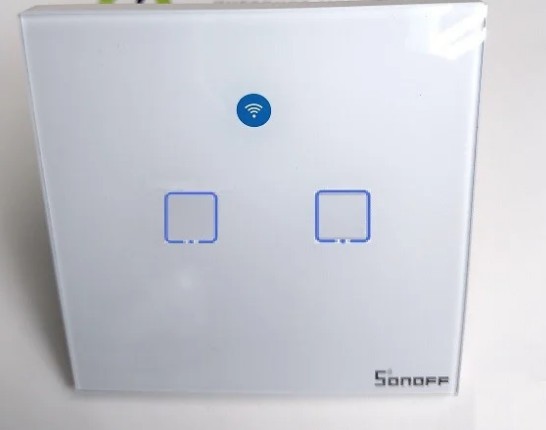 

Wi-fi-выключатель Sonoff TX T2-2C-EU двухканальный сенсорный Itead (IM190314941-2)