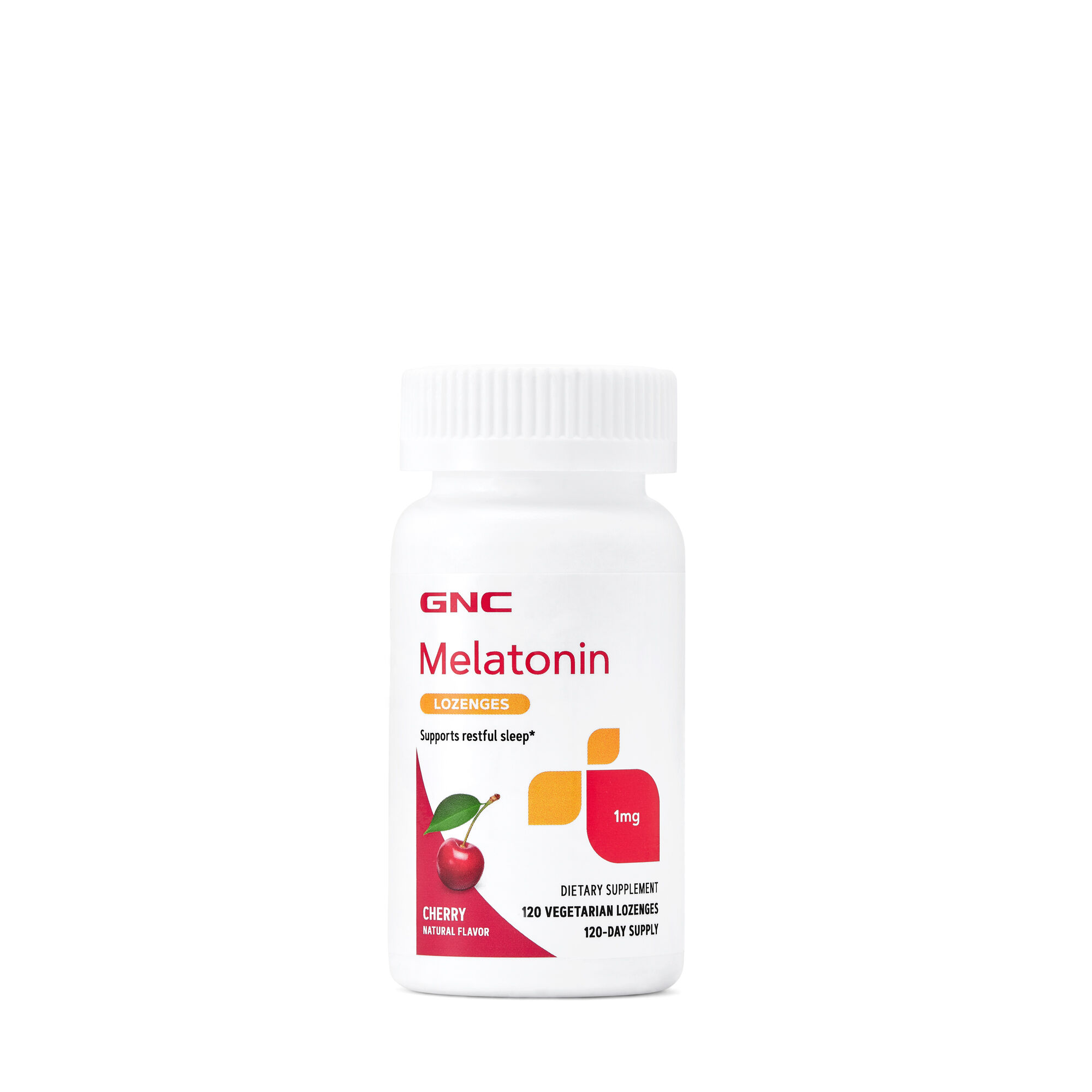 

Специальный продукт GNC Melatonin 1мг 100 таблеток Вишня (4384303039)