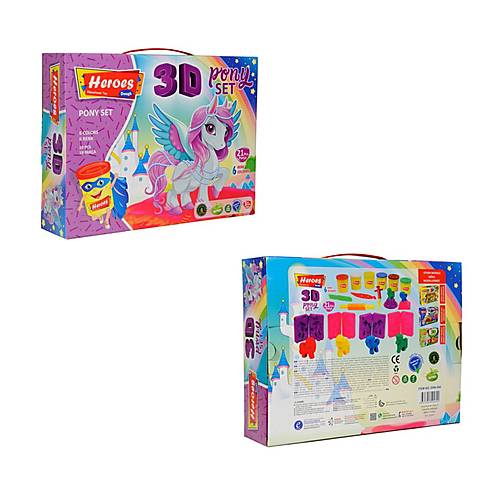 

Набор теста для лепки "Пони" Play Toys (E ERN-569)