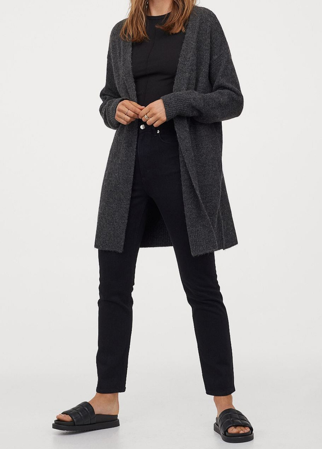 

Кардиган H&M XL Серый