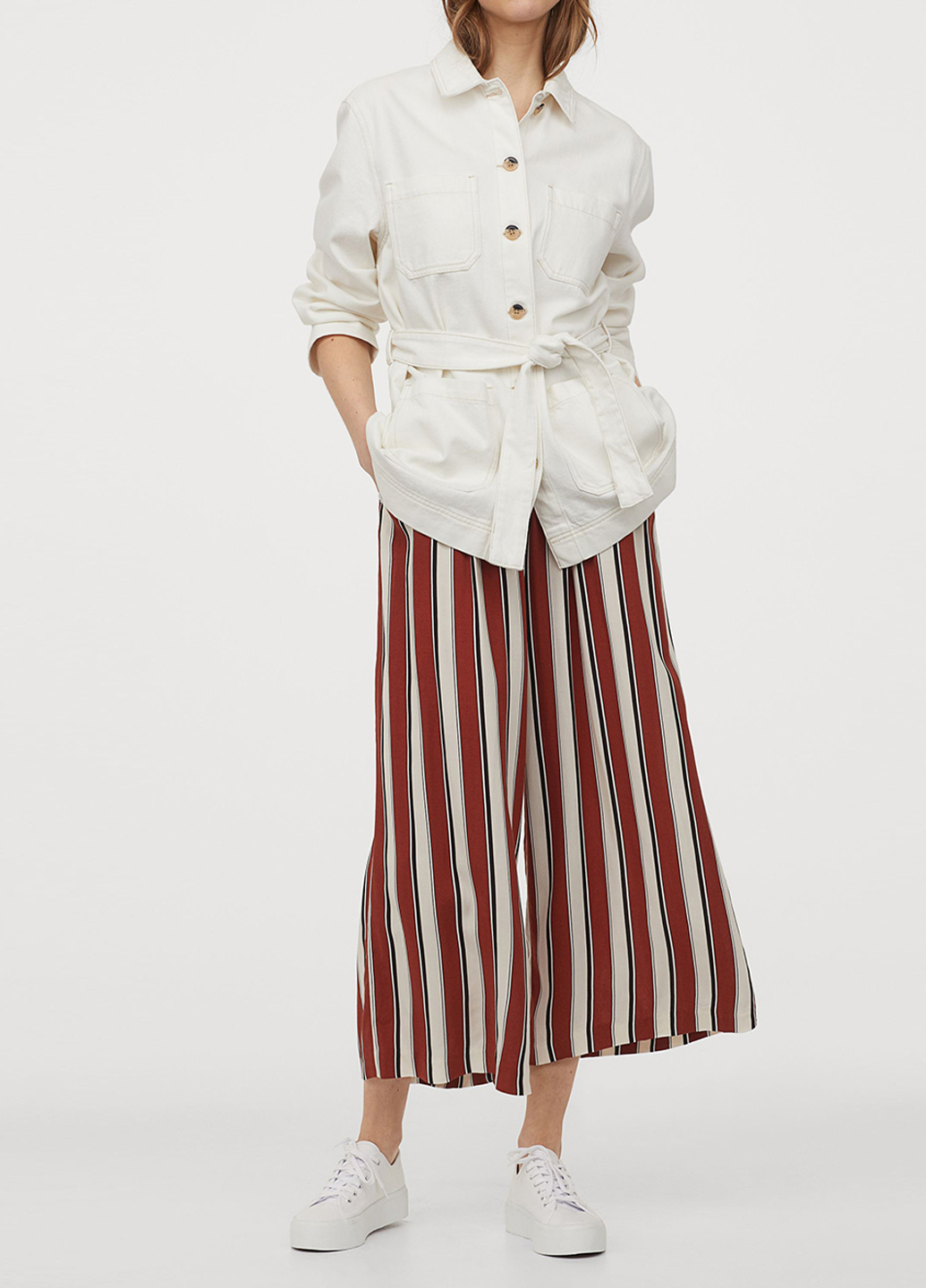 

Брюки H&M 40 Комбинированный