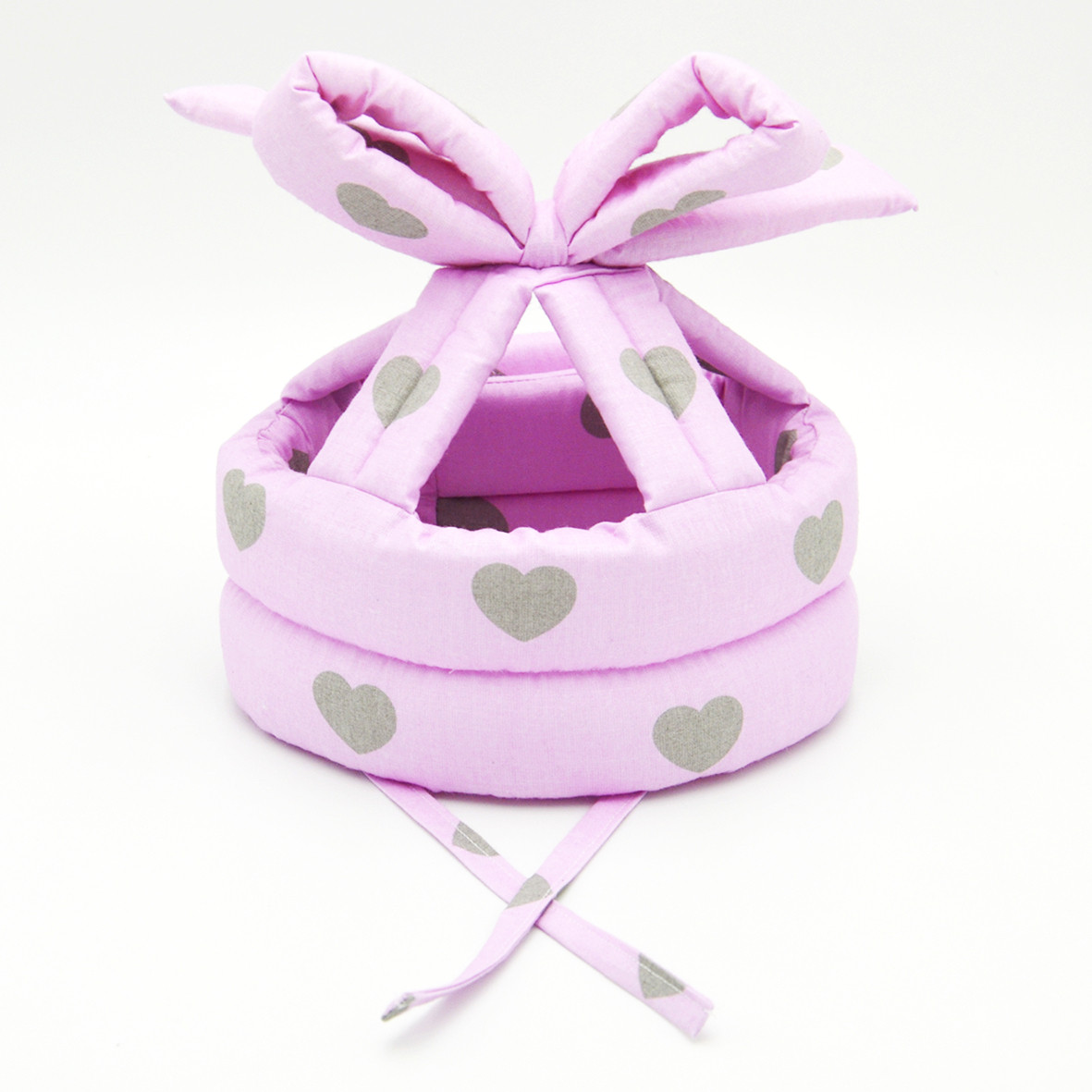

Защитный мягкий шлем для ребёнка от ударов Kids Helmet с бантиком 1018