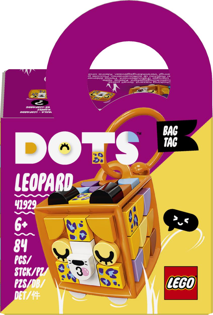 

Брелок LEGO DOTS Леопард 84 детали (41929)