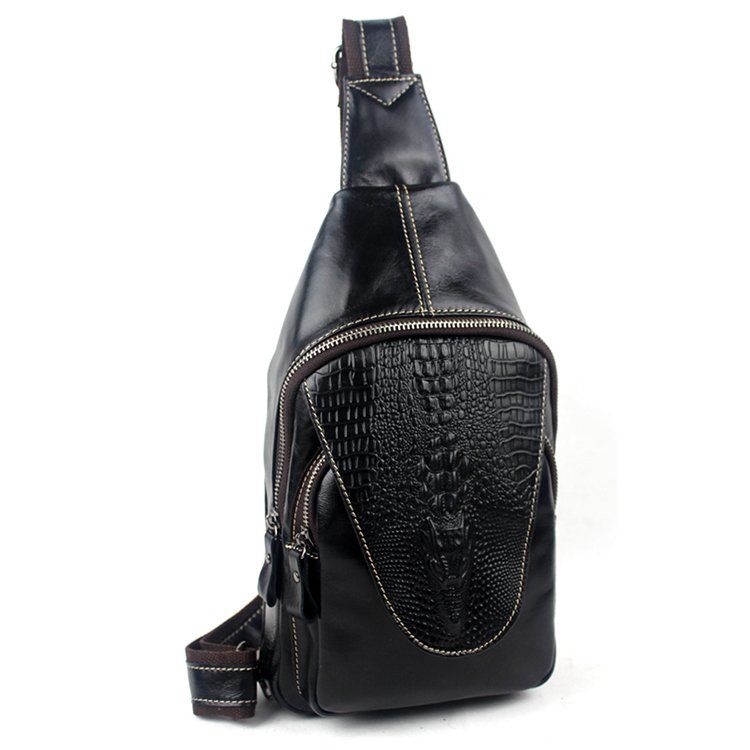 

Сумка мужская на плече Vintage 14765-19 Black