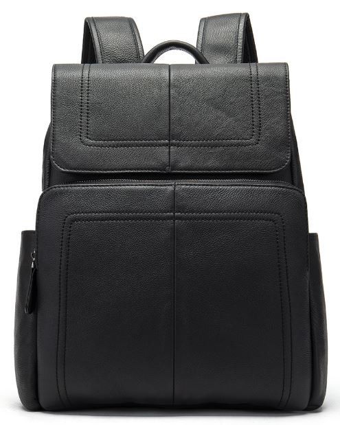 

Рюкзак кожаный Vintage 14891 Черный