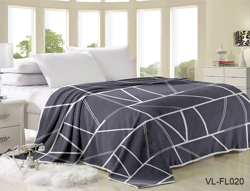 

Плед велсофт (микрофибра) TAG tekstil VL-FL020 200х220