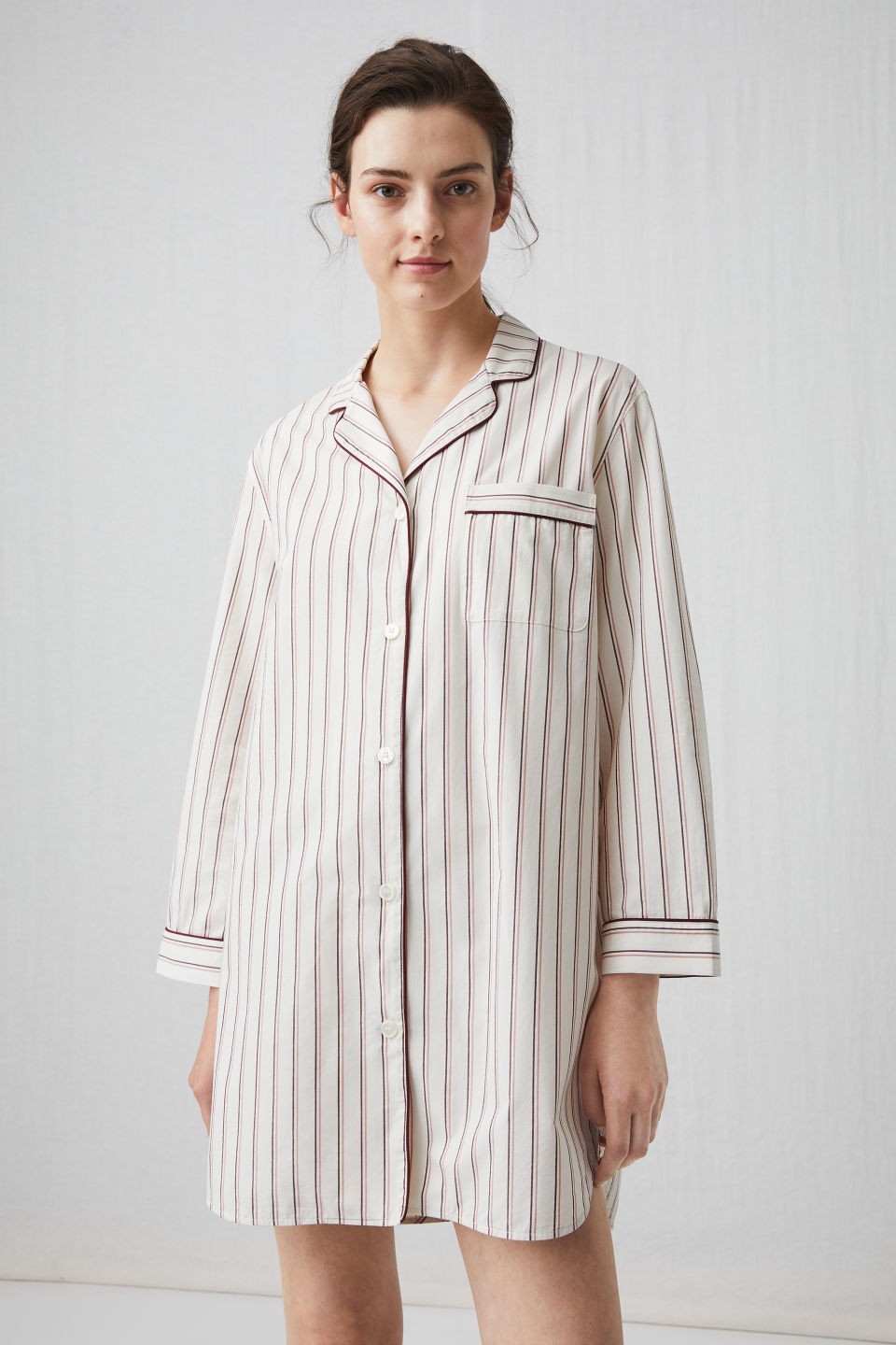 

Рубашка женская ARKET Striped Night Shirt 0538069, Рубашка женская ARKET Striped Night Shirt 0538069 S