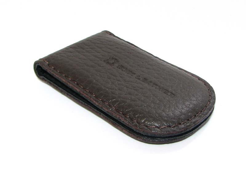 

Зажим для денег DNK Leather Klip magnes-F col.F коричневый