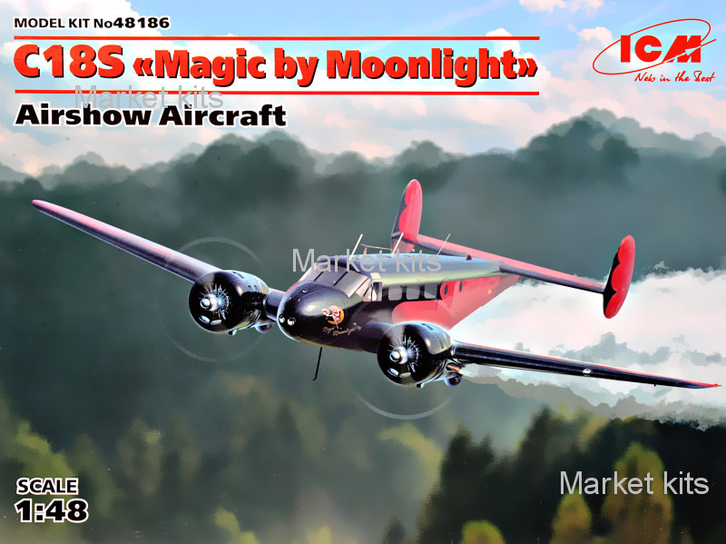 

Американский демонстрационный самолет "Магия полуночи" 1:48 ICM (ICM48186)