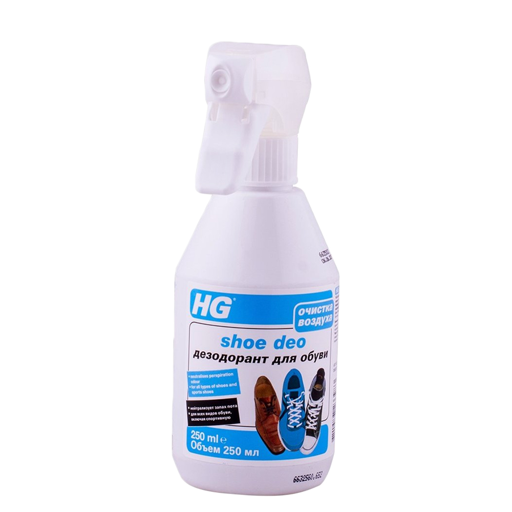 

Дезодорант для обуви HG Shoe Deo 150 мл