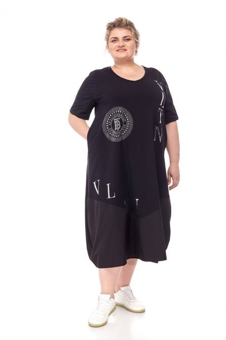 

Женское платье ботал BFS, Клео черный, Женское платье ботал BFS, Клео черный 70-72