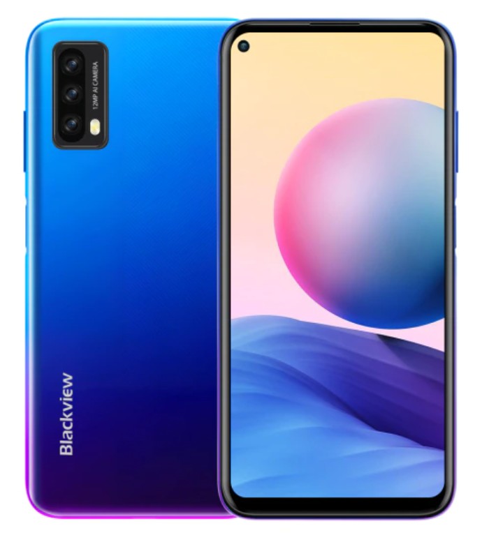 

Смартфон Blackview A90 4/64 Gb blue, 6.39", Helio P60, 3G, 4G, NFC