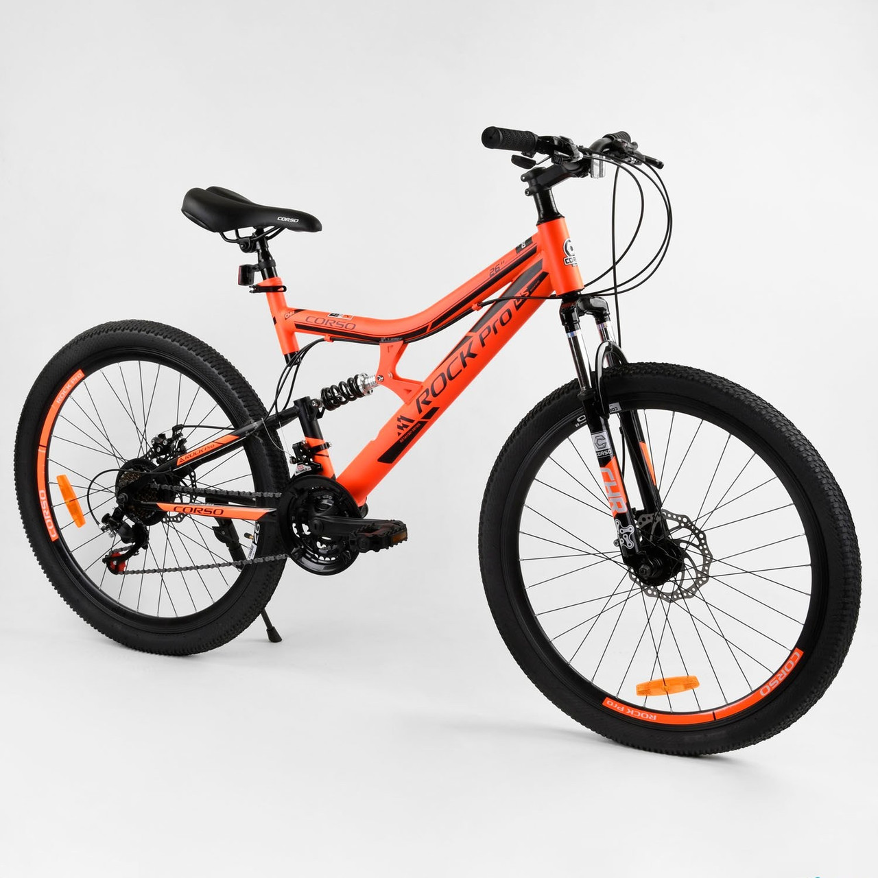 

Велосипед Спортивный 26" "CORSO" "Rock-Pro" Orange