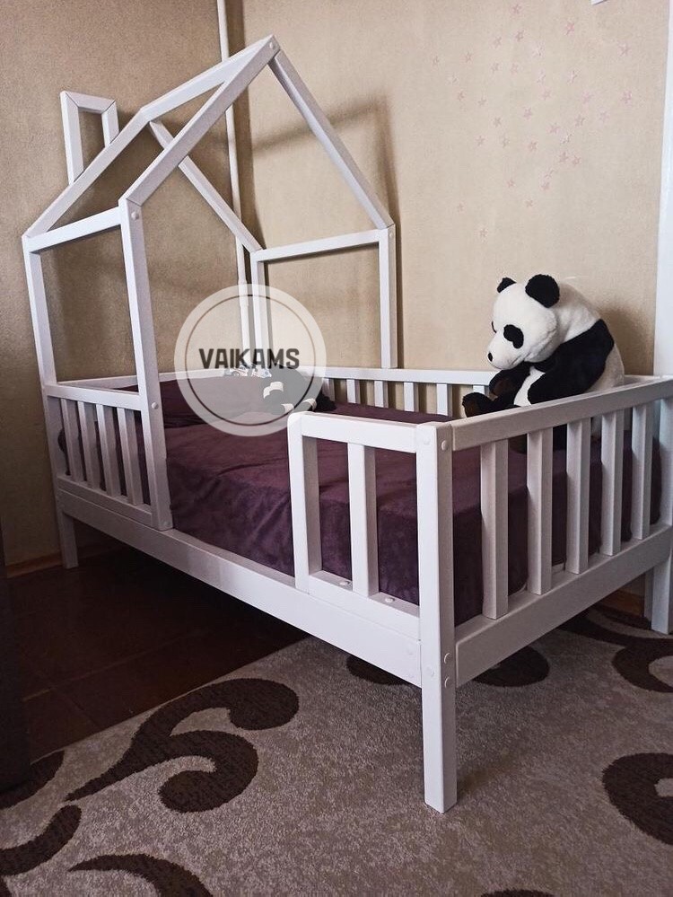 

Детская кровать домик LittleBabyDreams Everest2 160/80 белая