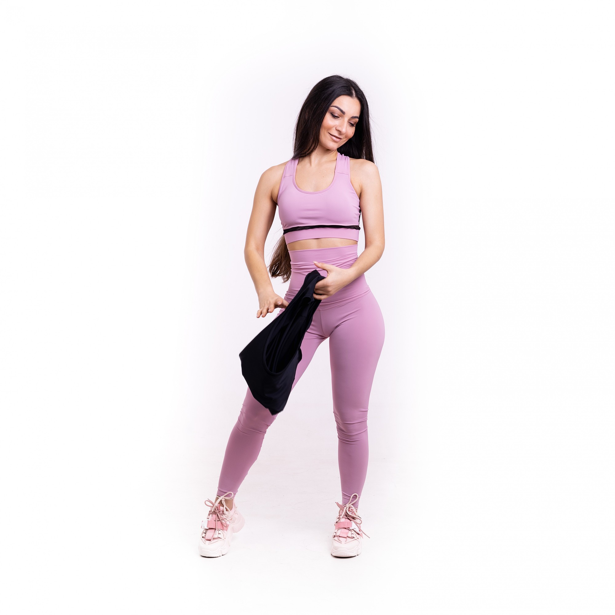 

Комплект FitU спортивный женский Classic Tonus Ali pink розовый с черным 3 в 1, Комплект FitU спортивный женский Classic Tonus Ali pink розовый с черным 3 в 1 XL
