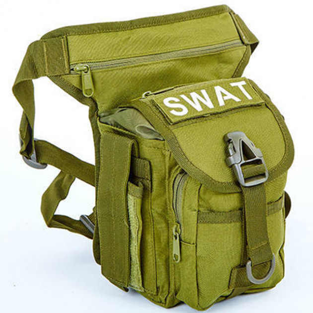 

Сумка тактическая на бедро SILVER KNIGHT SWAT olive TY-229